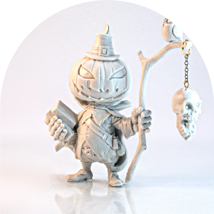 Miniatura Artesanal para Pintar de Lost in the Woods