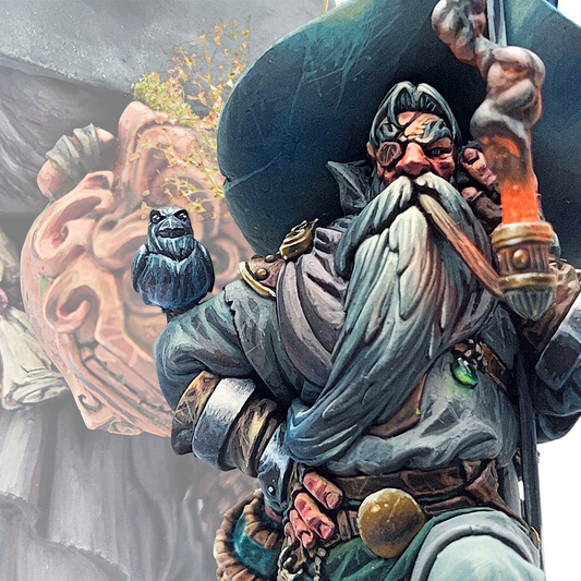 Miniatura Artesanal para Pintar del Dios Nórdico Odín