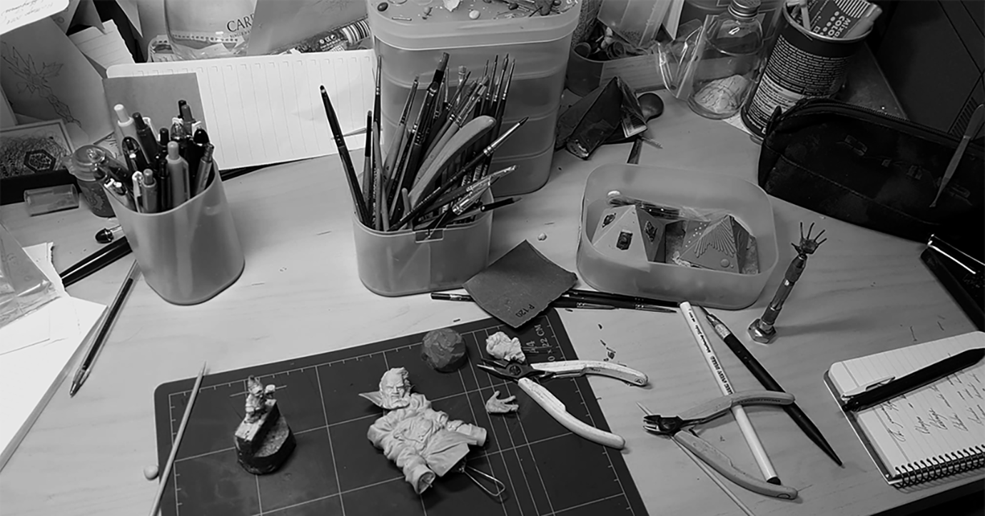 Miniaturas Artesanales para Pintar - Equipo Sculptingtimes