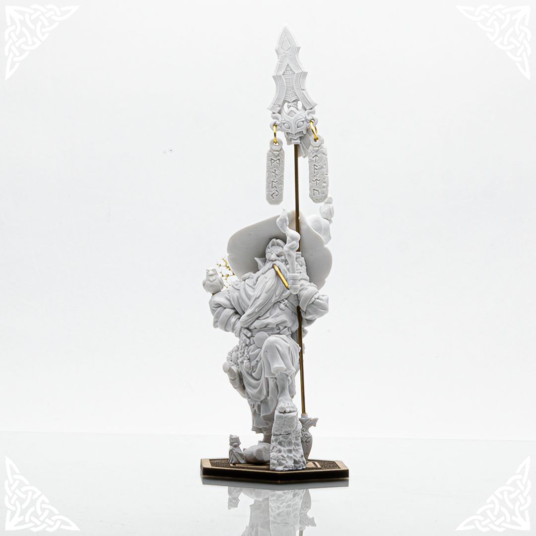 Miniatura Artesanal para Pintar del Dios Nórdico Odín