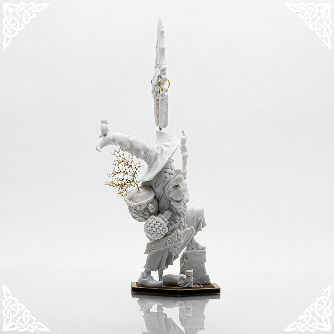 Miniatura Artesanal para Pintar del Dios Nórdico Odín