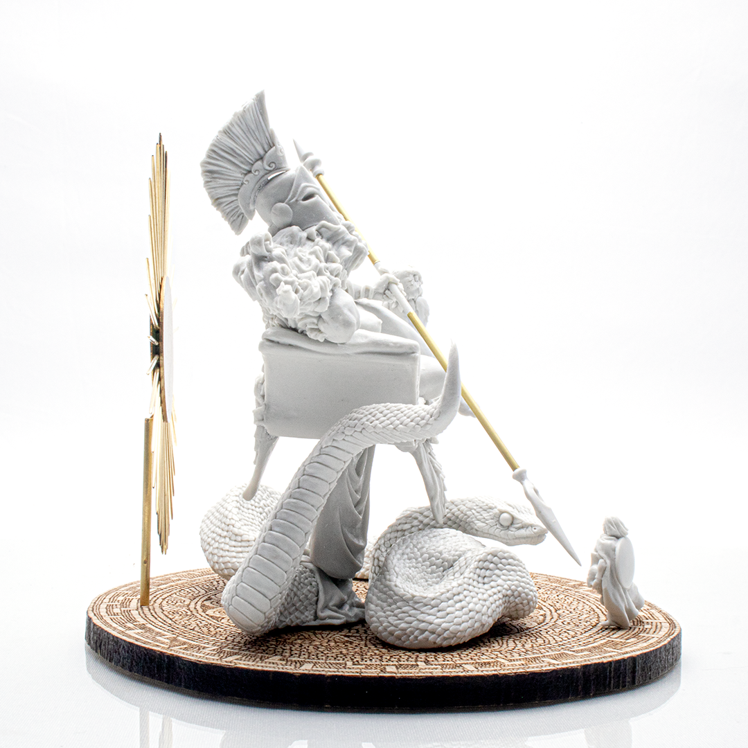 Miniatura Artesanal para Pintar de la Diosa Griega Atenea