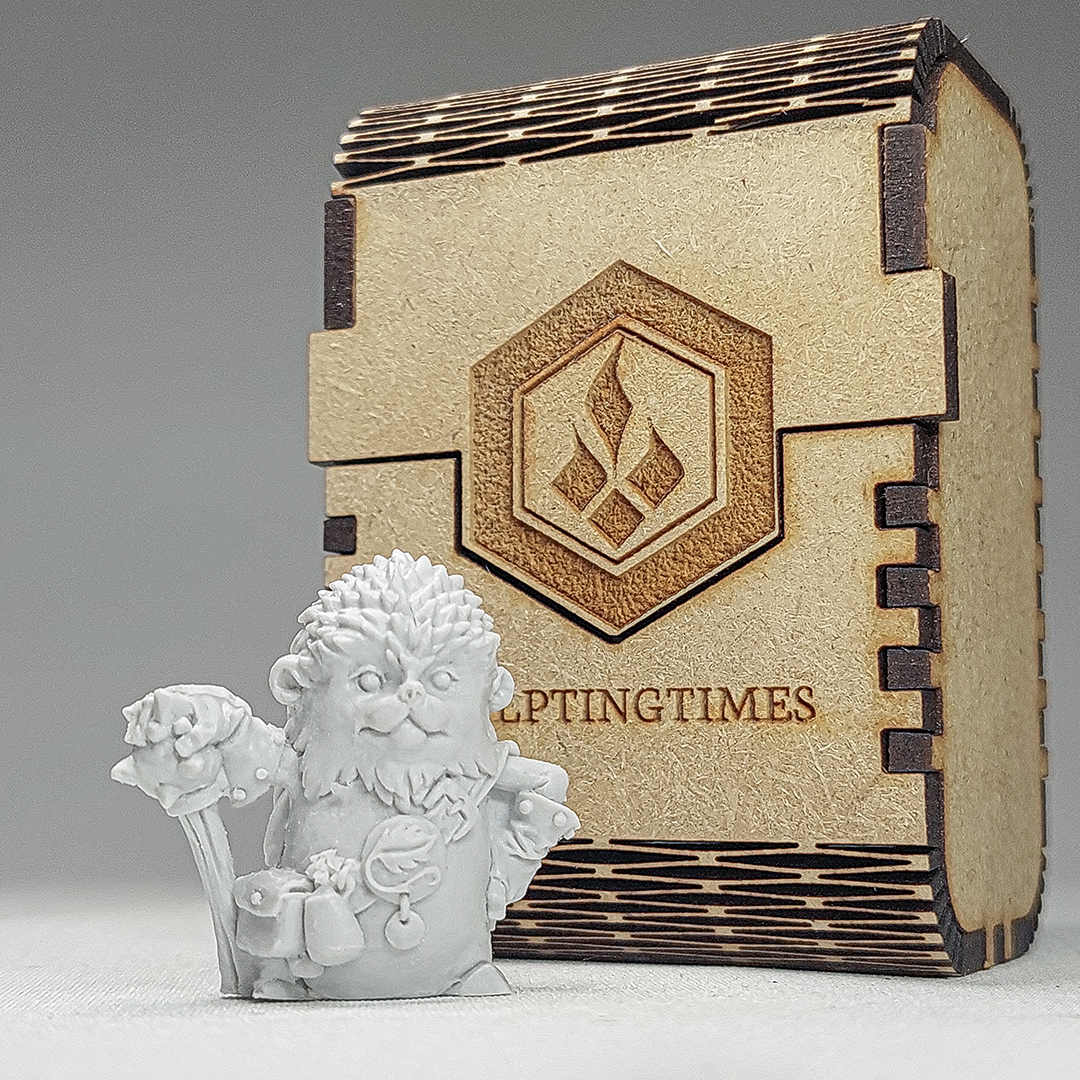 Miniatura Artesanal para Pintar de Cyril Shortleaf con la Caja Delux