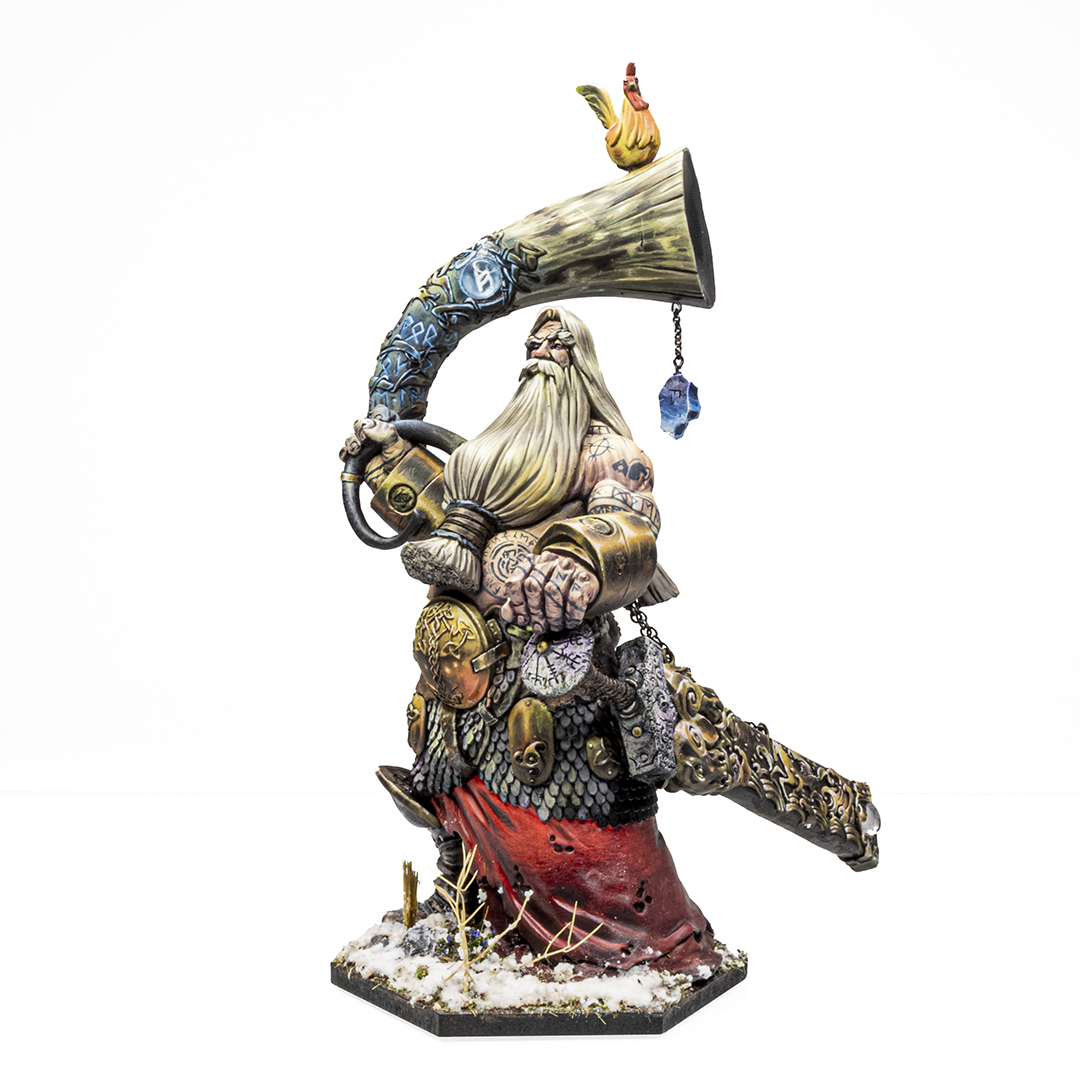 Miniatura Artesanal para Pintar de Heimdallr