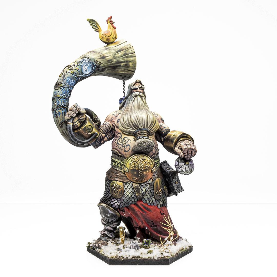 Miniatura Artesanal para Pintar de Heimdallr