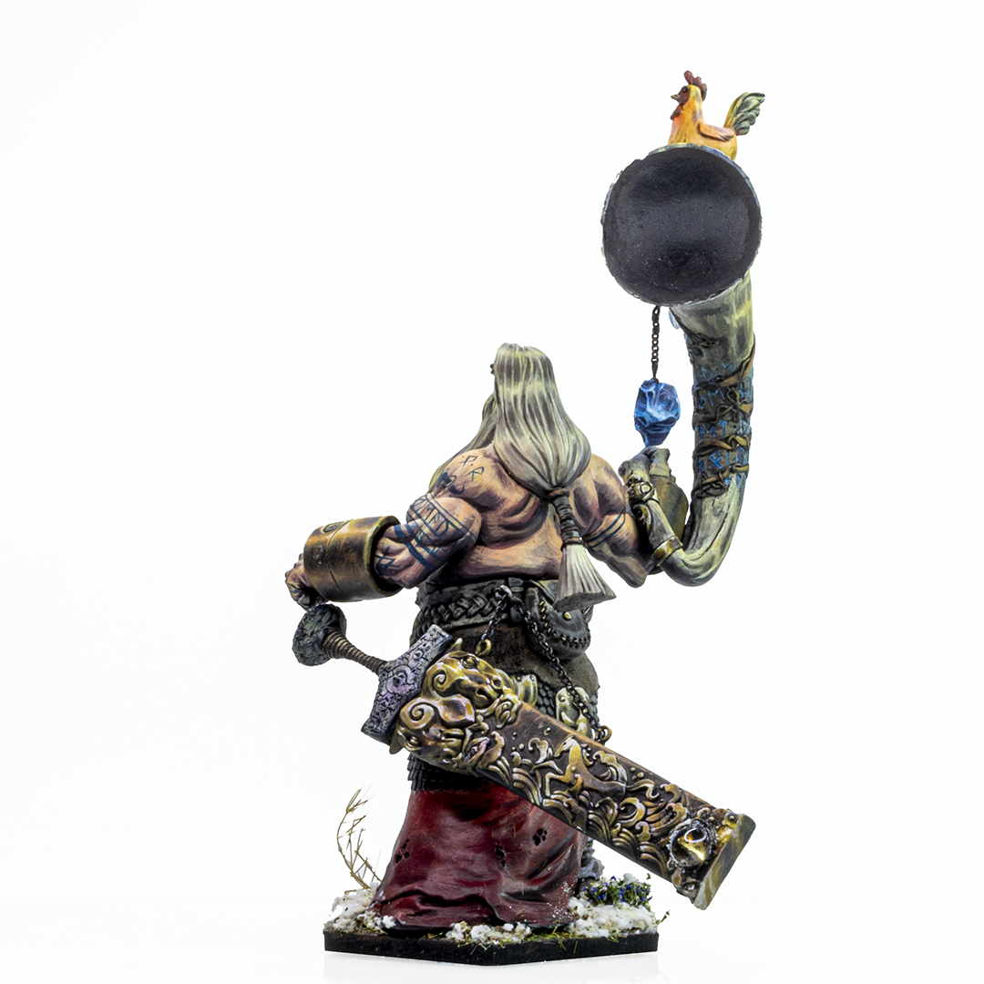 Miniatura Artesanal para Pintar de Heimdallr