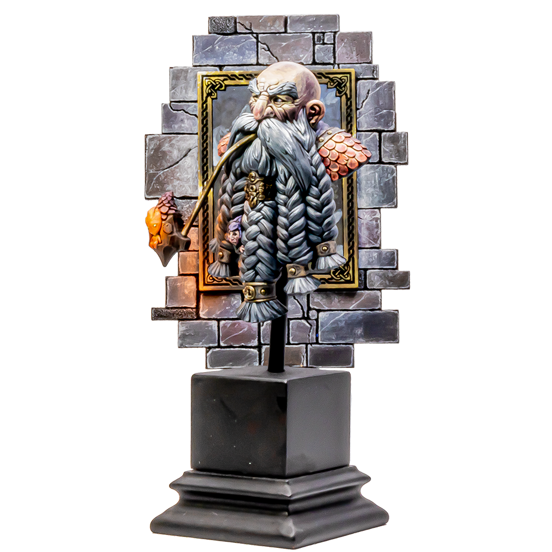 Miniatura Artesanal para Pintar de Chesterthorn Ironbutt