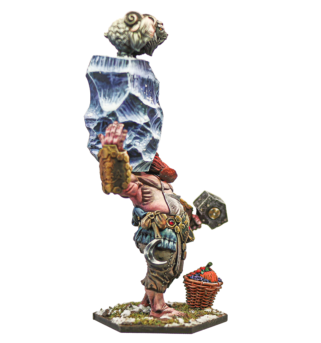 Miniatura Artesanal para Pintar del Dios Nórdico Thor