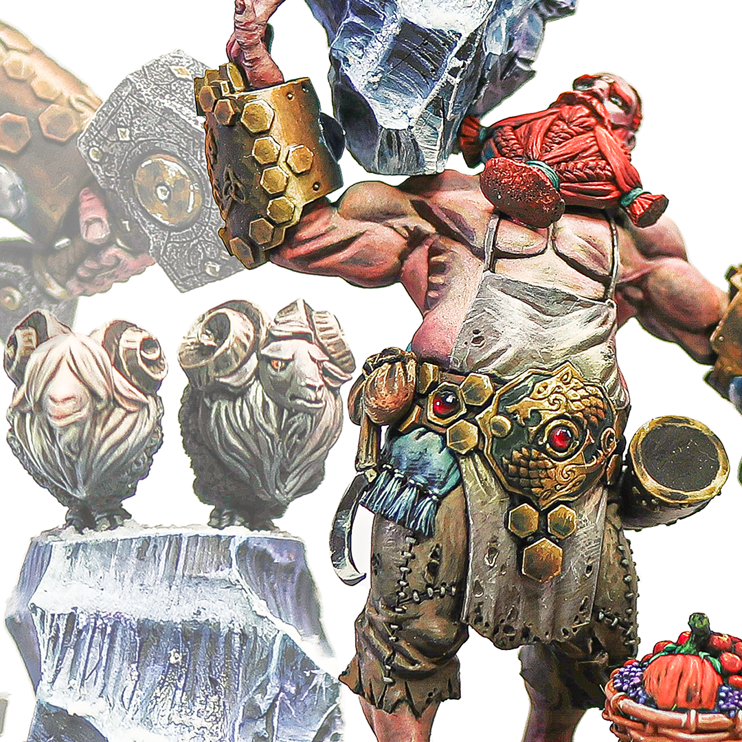 Miniatura Artesanal para Pintar del Dios Nórdico Thor