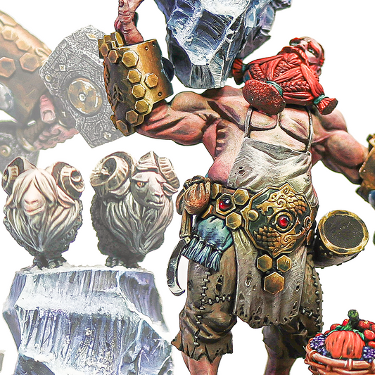 Miniatura Artesanal para Pintar del Dios Nórdico Thor