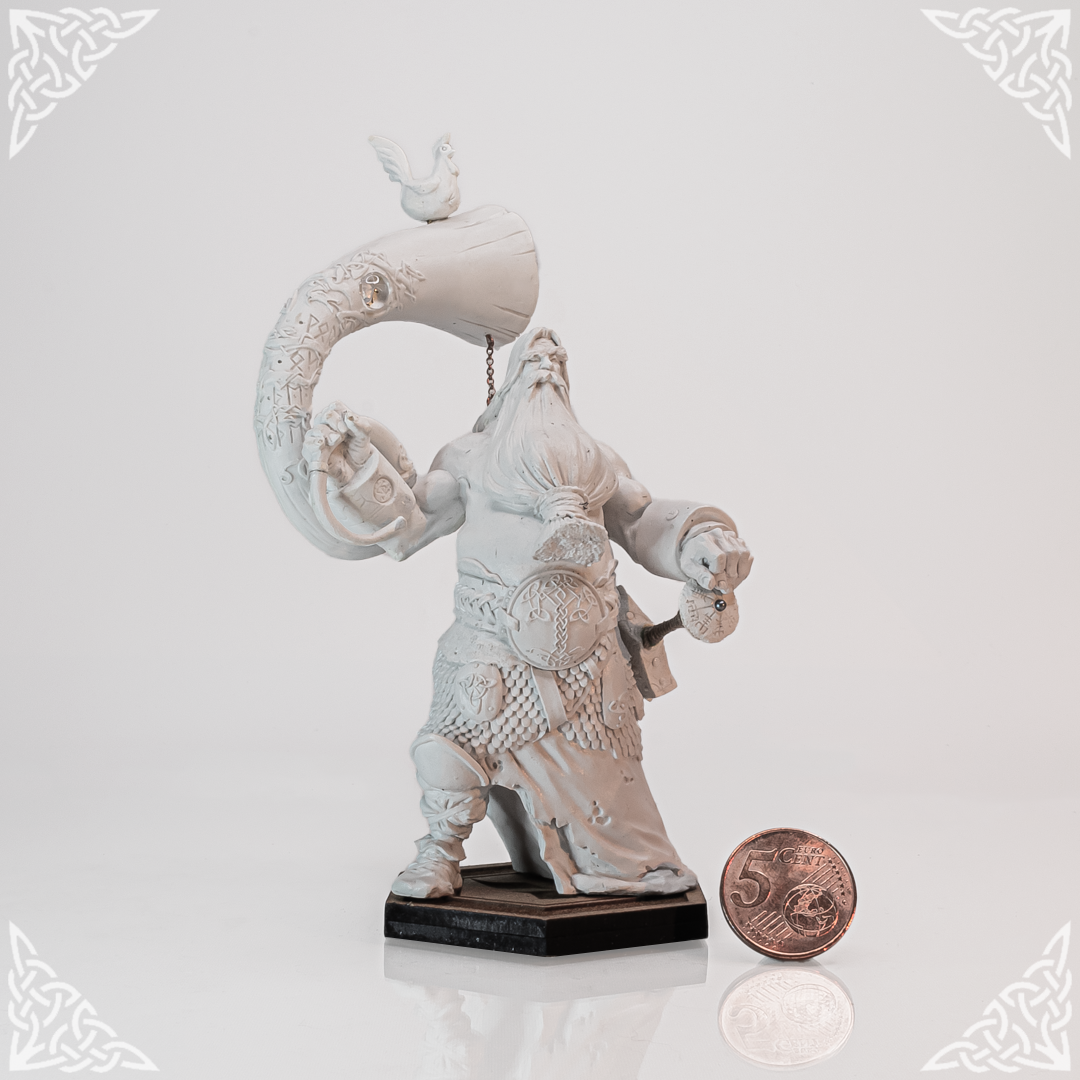 Miniatura Artesanal para Pintar de Heimdallr