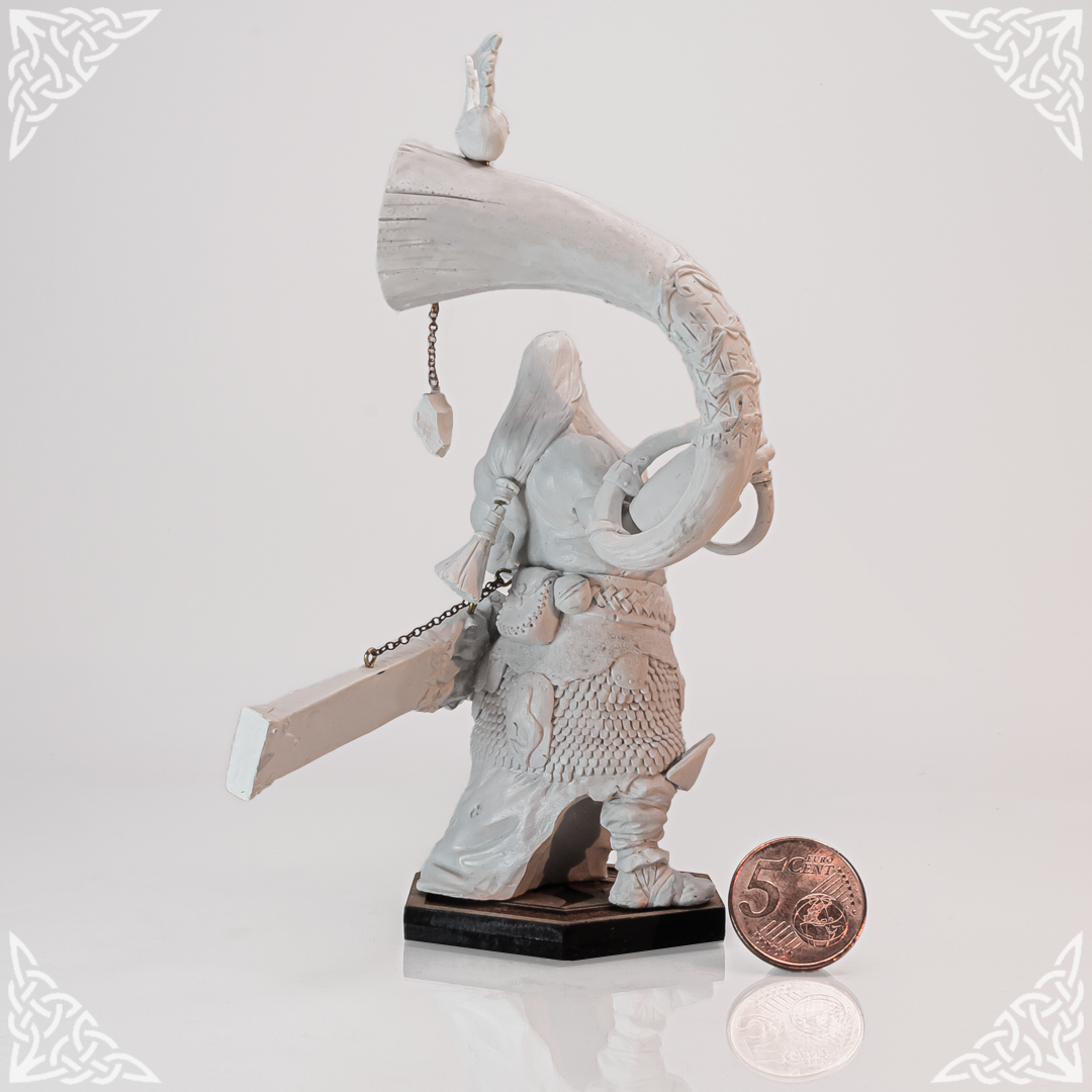 Miniatura Artesanal para Pintar de Heimdallr