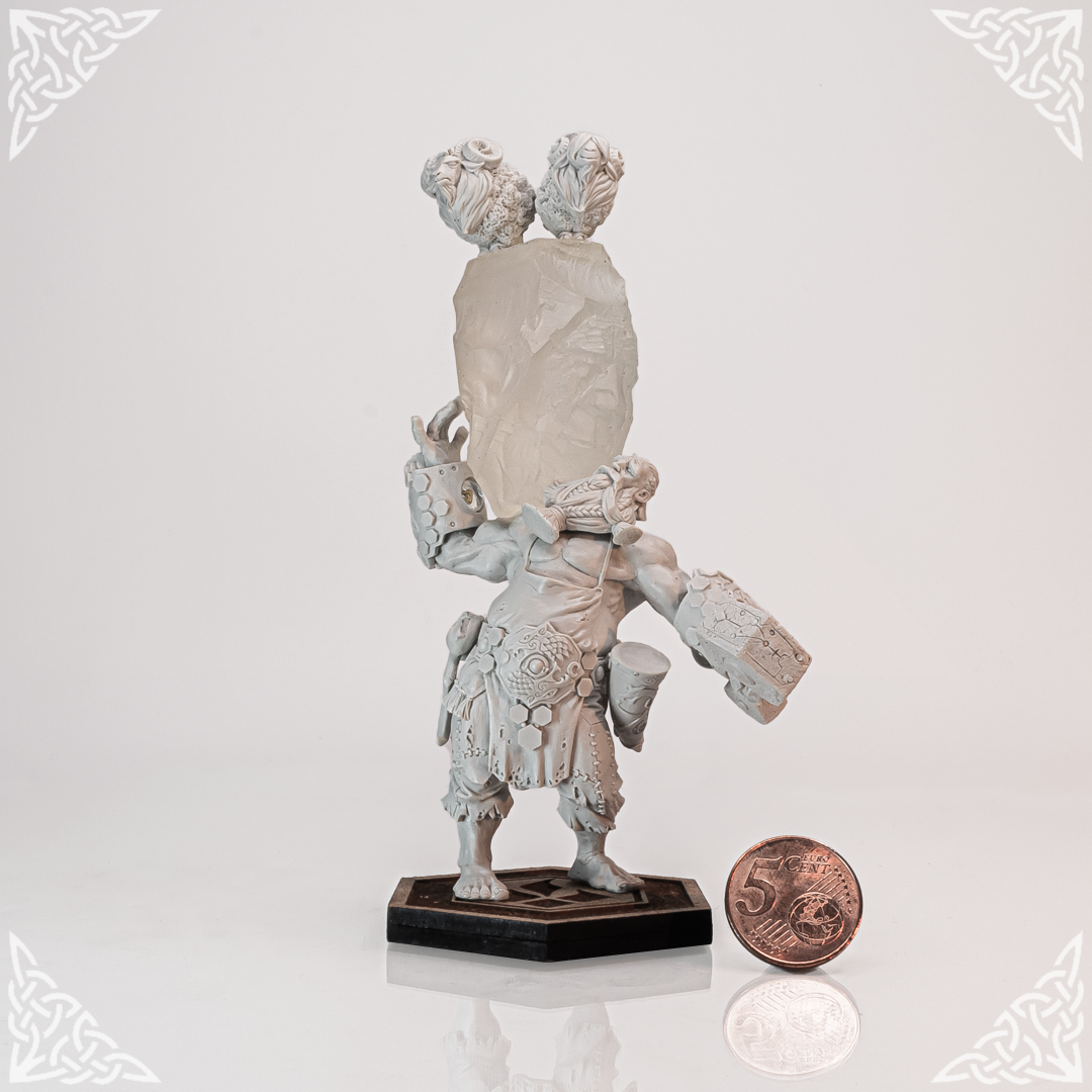 Miniatura Artesanal para Pintar del Dios Nórdico Thor