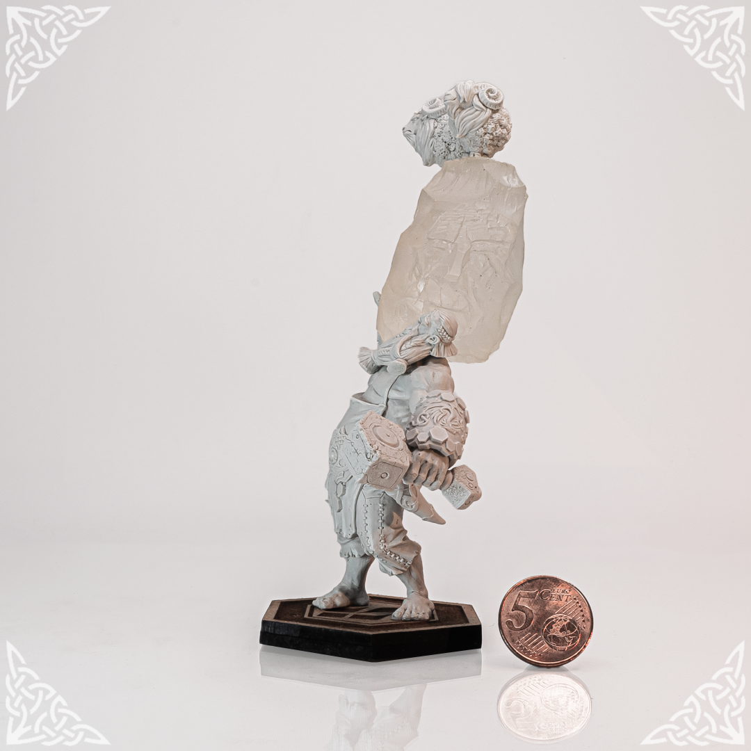 Miniatura Artesanal para Pintar del Dios Nórdico Thor