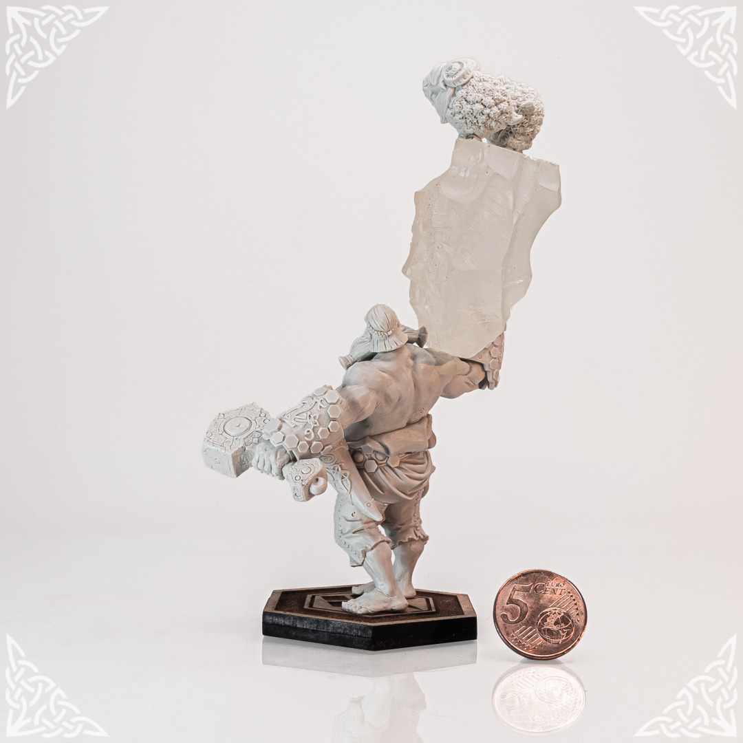 Miniatura Artesanal para Pintar del Dios Nórdico Thor