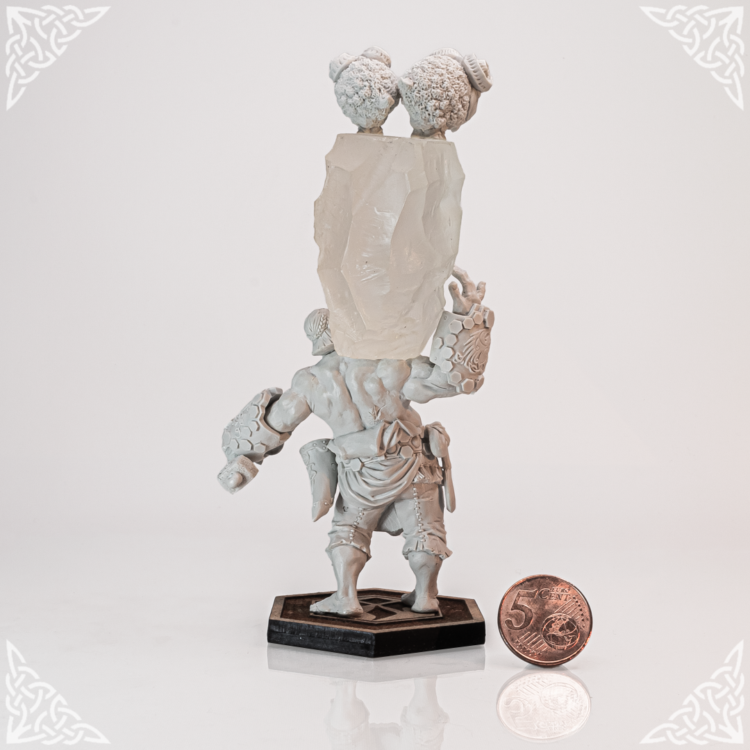 Miniatura Artesanal para Pintar del Dios Nórdico Thor