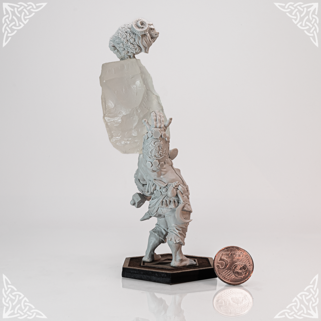 Miniatura Artesanal para Pintar del Dios Nórdico Thor