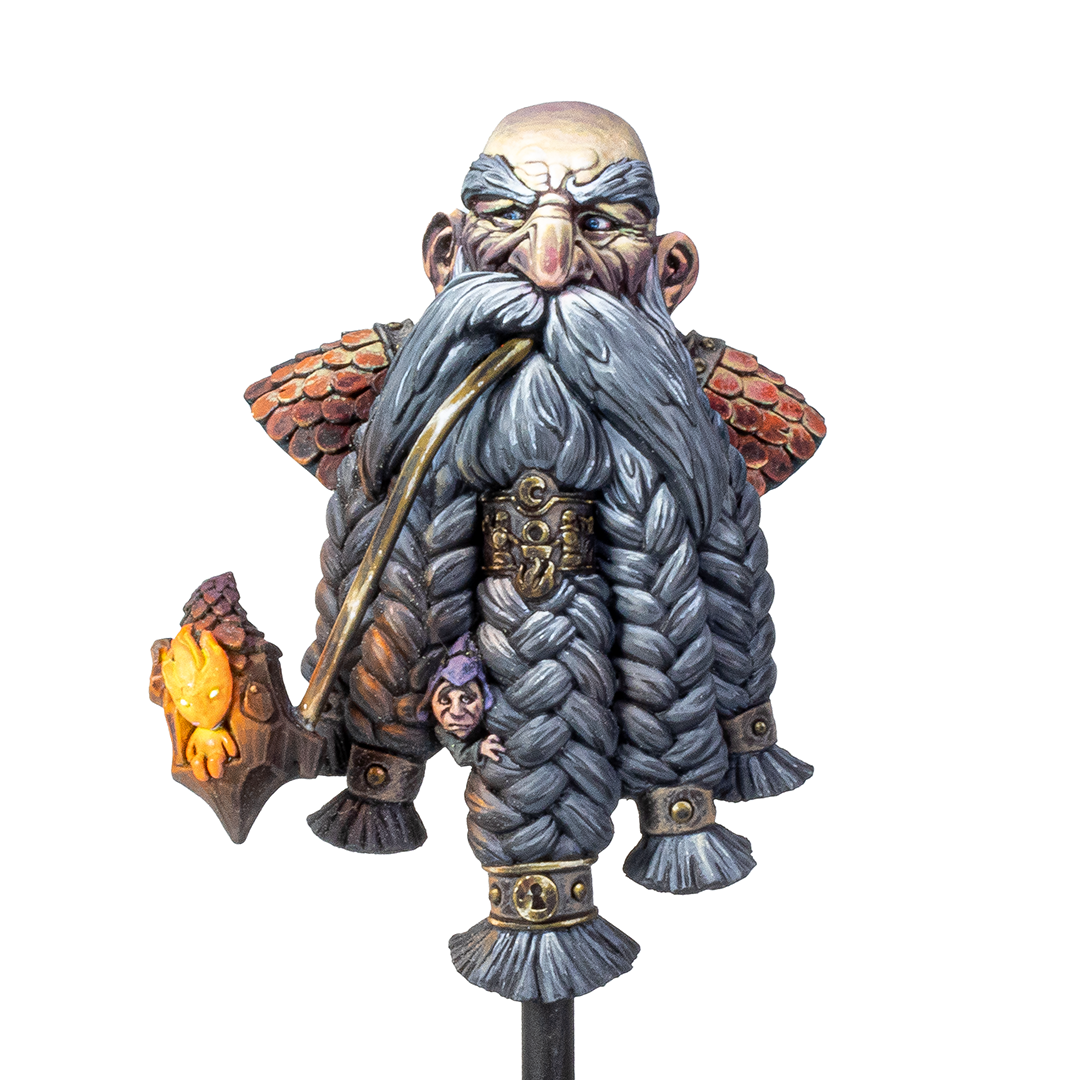 Miniatura Artesanal para Pintar de Chesterthorn Ironbutt