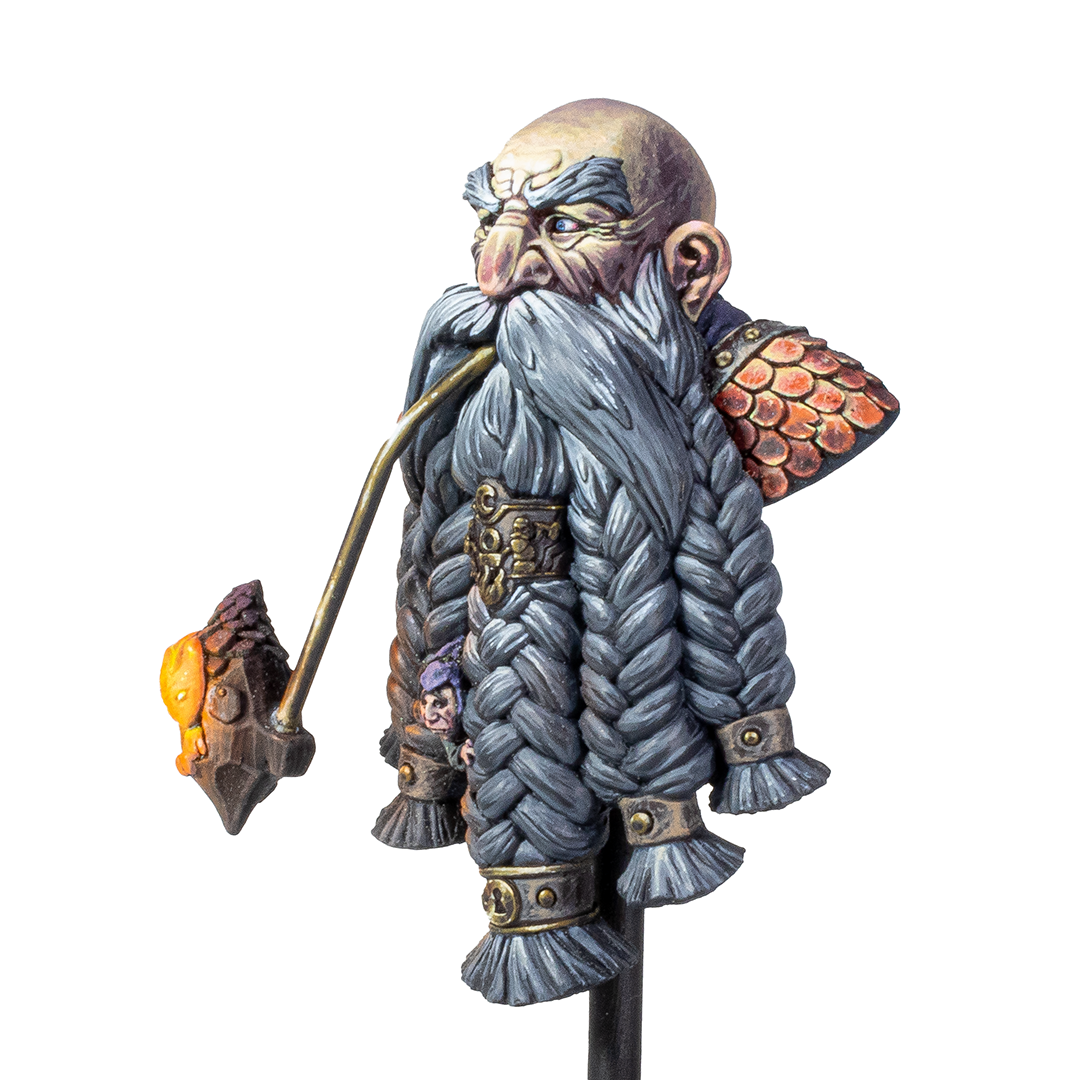 Miniatura Artesanal para Pintar de Chesterthorn Ironbutt