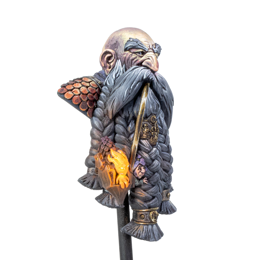 Miniatura Artesanal para Pintar de Chesterthorn Ironbutt