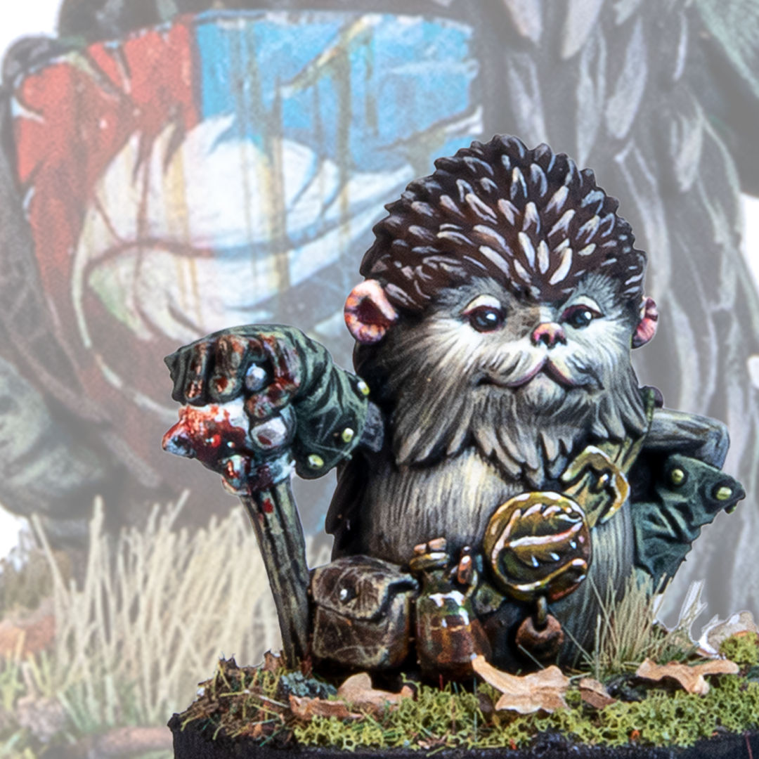 Miniatura Artesanal para Pintar de Cyril Shortleaf