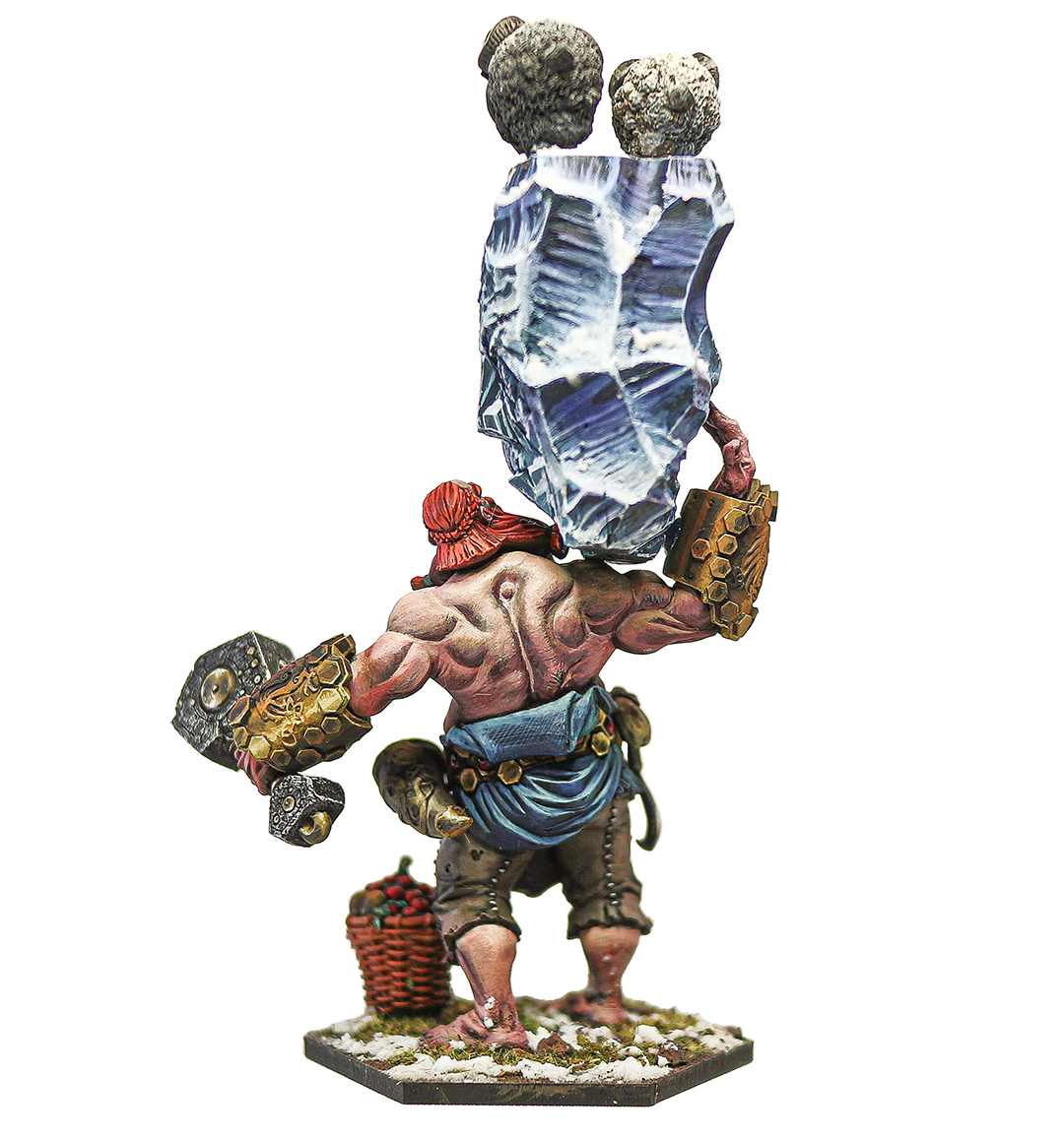 Miniatura Artesanal para Pintar del Dios Nórdico Thor