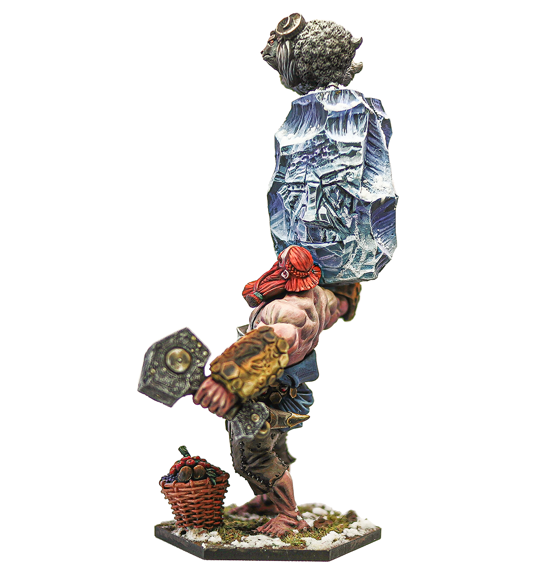 Miniatura Artesanal para Pintar del Dios Nórdico Thor