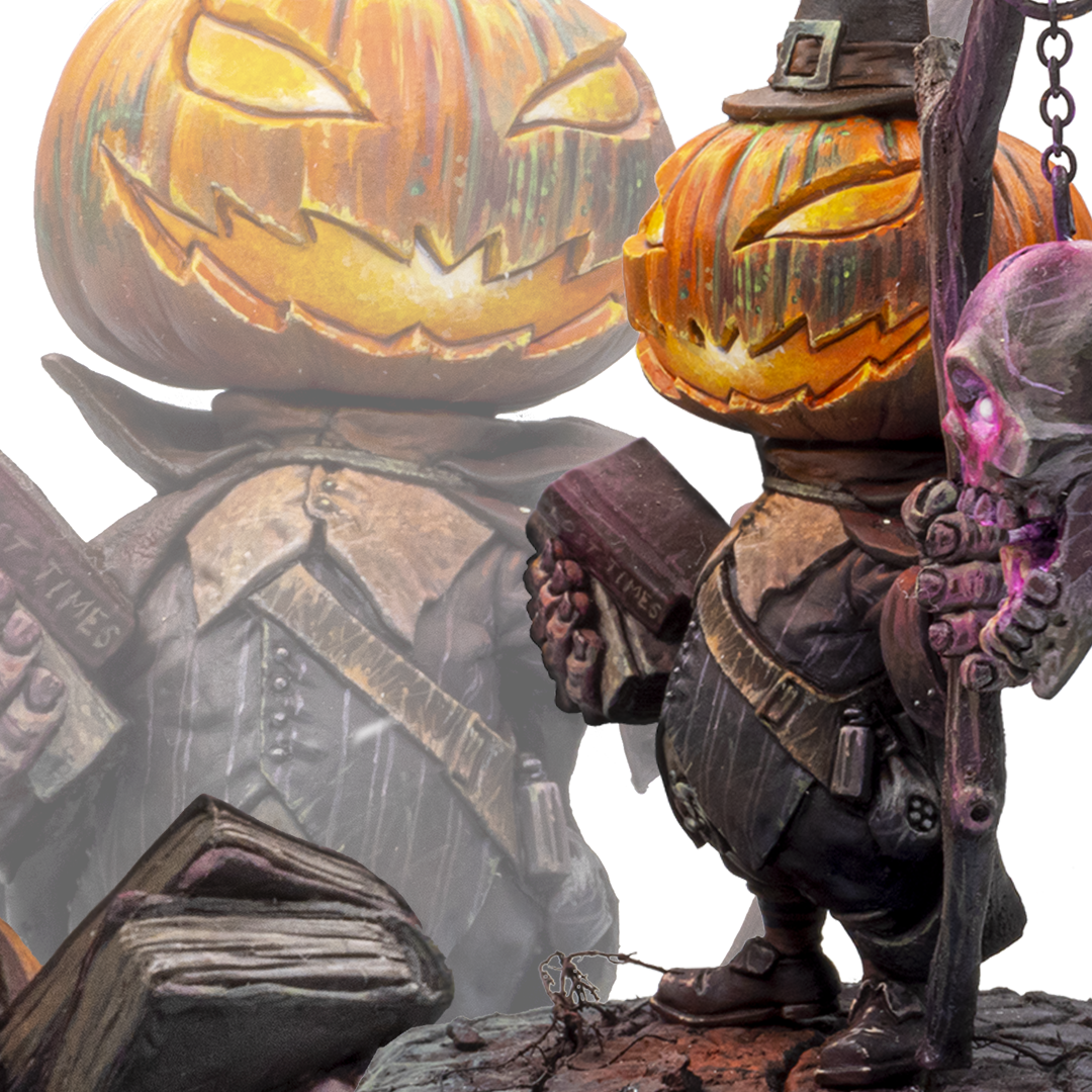 Miniatura Artesanal para Pintar del Cuenta Cuentos de Grim Dark