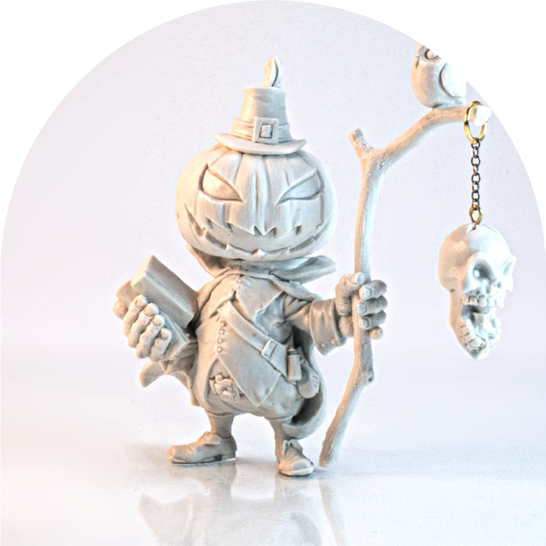 Miniatura Artesanal para Pintar de Lost in the Woods